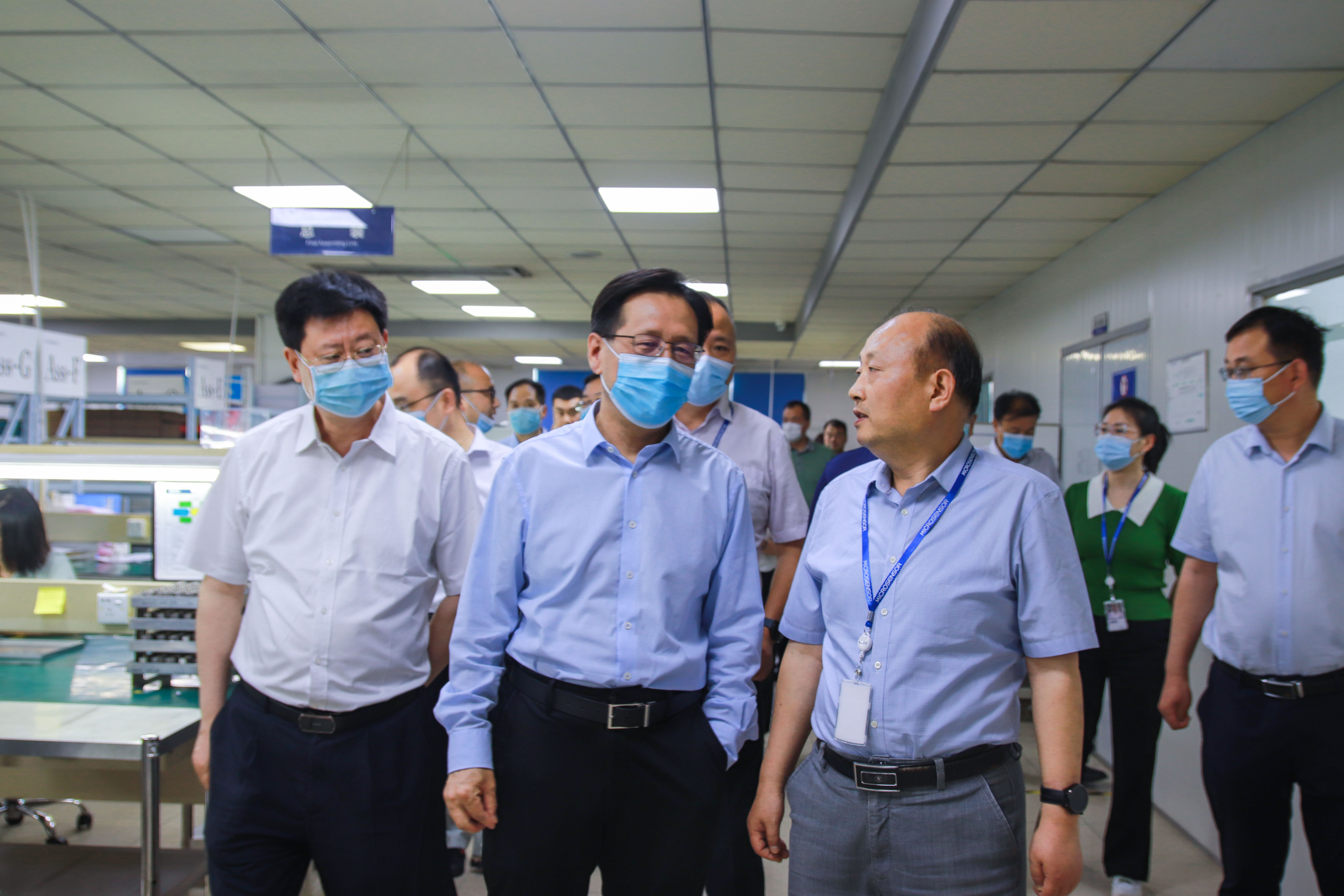 企業(yè)動態(tài) | 陜西省科技廳領導一行蒞臨考察，麥克傳感榮獲肯定